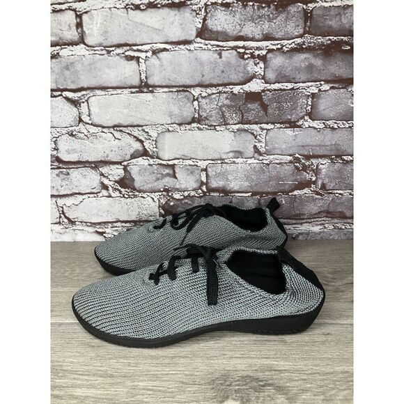 Arcopedico LS Grey Blue Vegan Knit Lace Up Comfort Shoes Women’s Sz 42EU/11M US - Picture 15 of 16